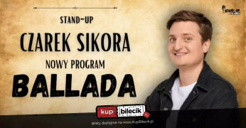 Rumia Wydarzenie Stand-up Nowy program:  Ballada