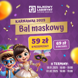 Rumia Wydarzenie Inne wydarzenie Bal Maskowy 2025 - Rumia