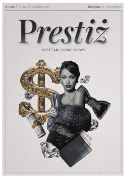 Prestiż - przewrotna terapia | spektakl
